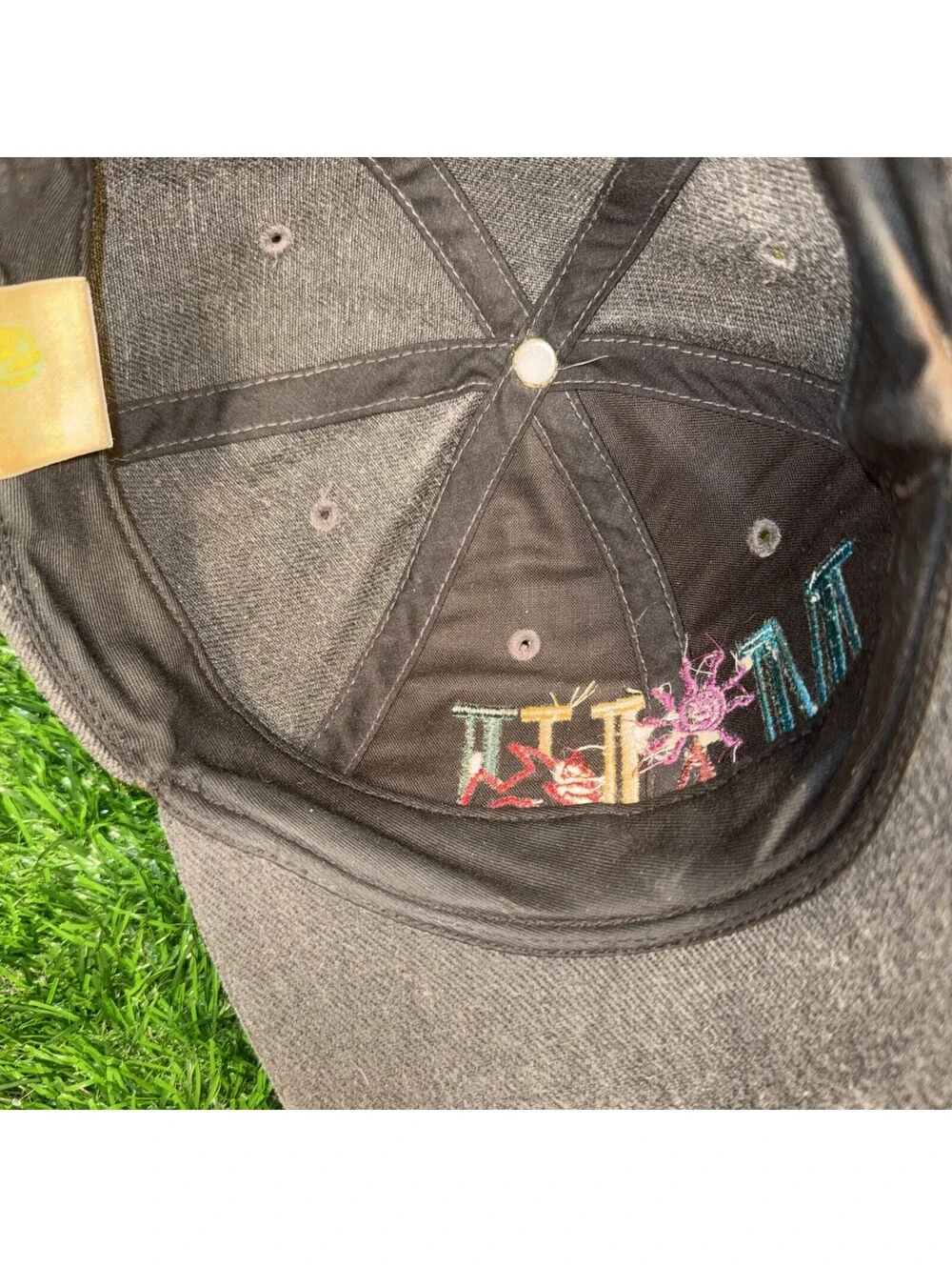 VTG Hawaiian Headwear Maui SnapBack Black Denim Hat